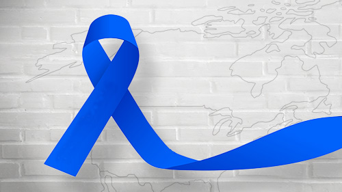 Human Trafficking Ribbon - Left Tile
