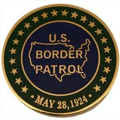 Front side image of Yuma Sector's Challenge Coin